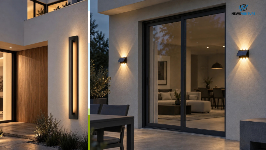 waterproof outdoor wall lights with sensor